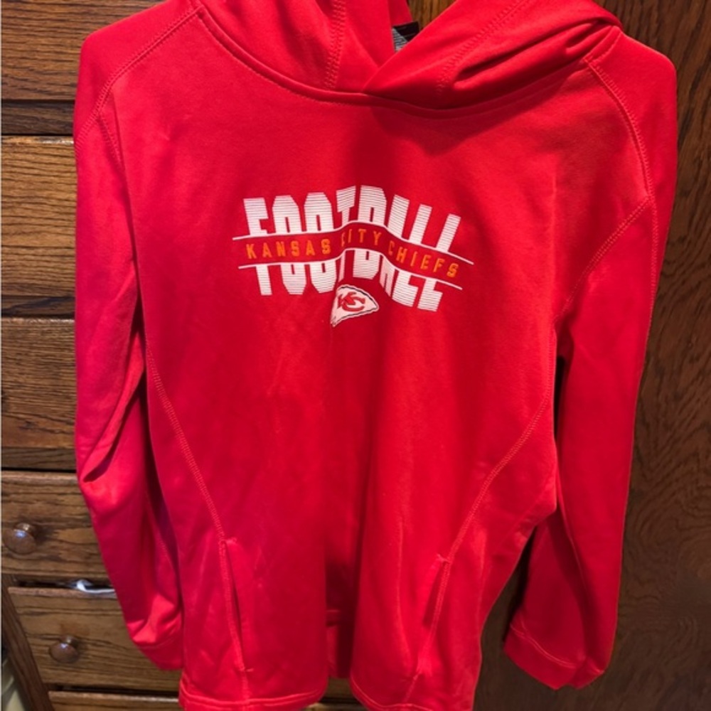 Youth Kansas City Chiefs Red Hoodie